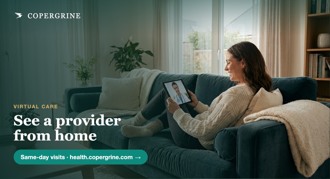 See a provider from home — same-day telehealth visits